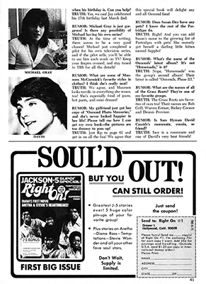 Tiger Beat Spectacular June 1972