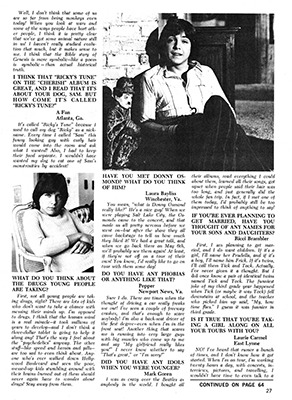 Tiger Beat June 1972