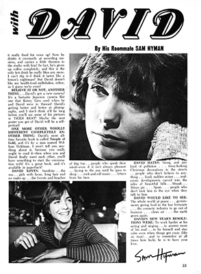 Tiger Beat March 1972