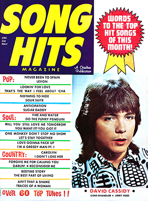 Song Hits magazine May 1972