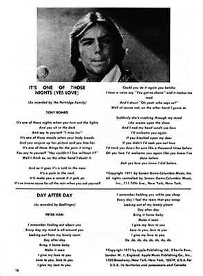 Song Hits magazine May 1972