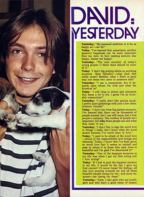 Tiger Beats Official Partridge Family Magazine - May 1972