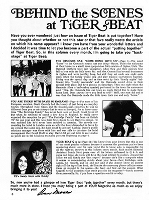 Tiger Beat May 1972