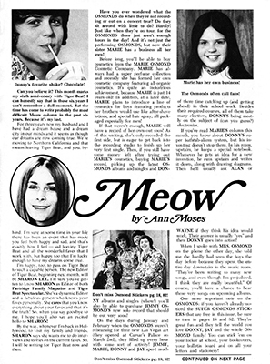 Tiger Beat May 1972