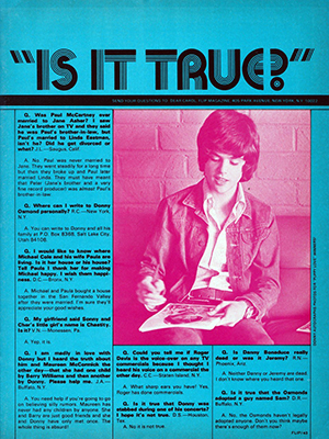 Flip Magazine Nov 1972