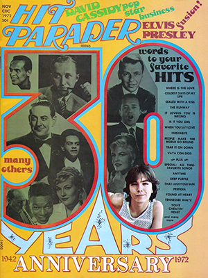 November 1972 Hit Parader magazine