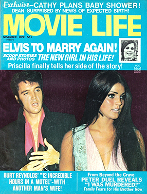 Movie Life magazine Nov 1972