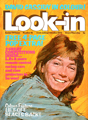 October 7, 1972 Look-in Magazine page