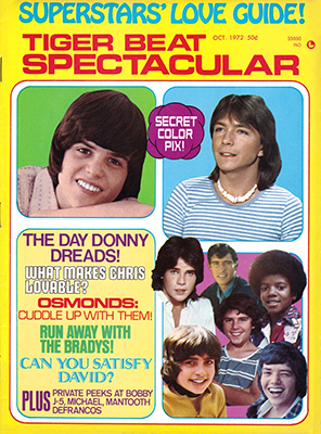 Tiger Beat Spectacular October 1972