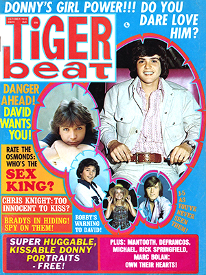 Tiger Beat October 1972
