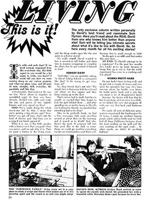 Tiger Beat October 1972