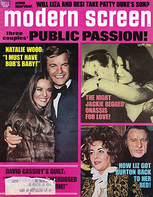 September 1972 Modern Screen Magazine