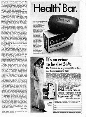 September 1972 Modern Screen Magazine