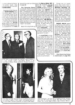 Movie World magazine Sept 1972