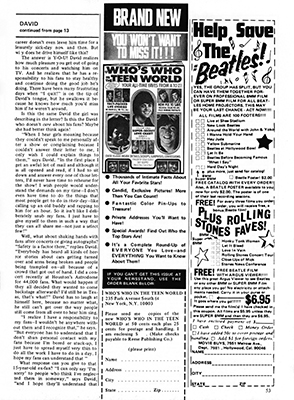 TeenLife Magazine September 1972