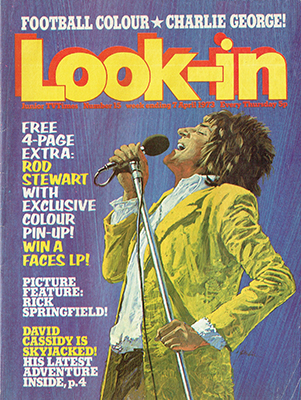 April 07, 1973 Look-in Magazine Cover