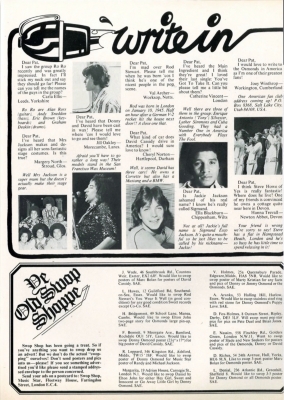 April 21, 1973 Music Star Magazine poster