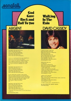 April 21, 1973 Music Star Magazine poster