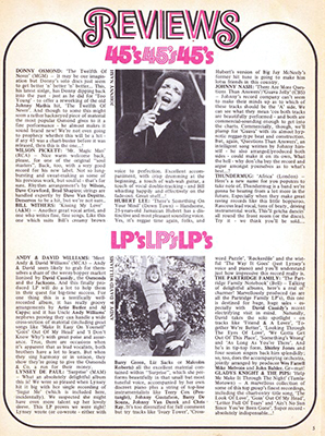 Disco 45 magazine April 20, 1973