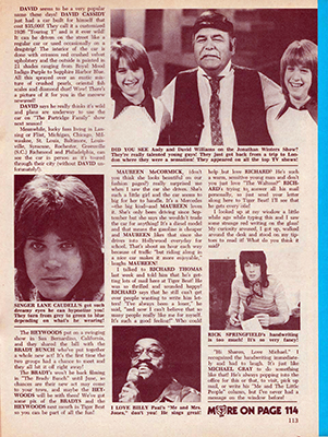 Tiger Beat April 1973