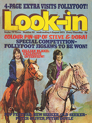 August 04, 1973 Look-in Magazine Cover