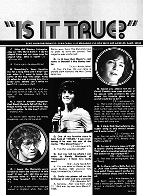 Flip Magazine August 1973