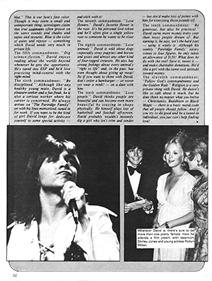 Teen Raves Magazine August 1973