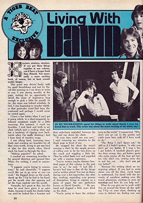 Tiger Beat August 1973