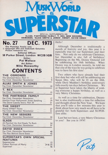 December 1973 - Superstar Magazine