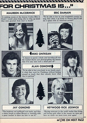 Tiger Beat December 1973