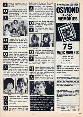 Tiger Beat December 1973