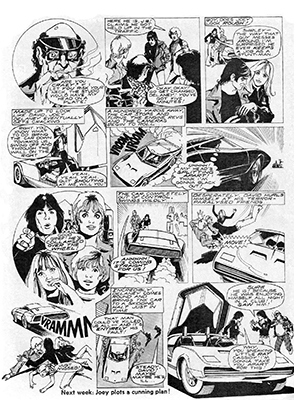 February 17, 1973 Look-in Magazine page