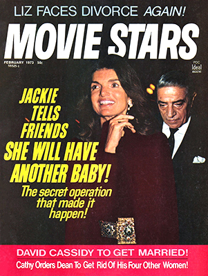 February 1973 Movie Stars magazine