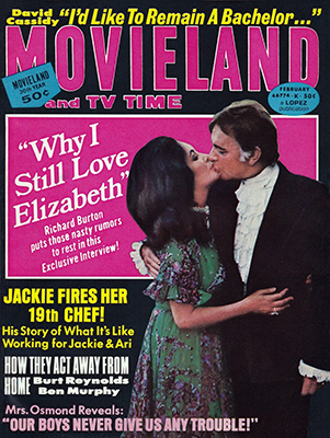 Movieland And TV Time Magazine February 1973