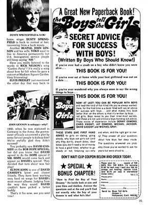 Tiger Beat Spectacular February 1973