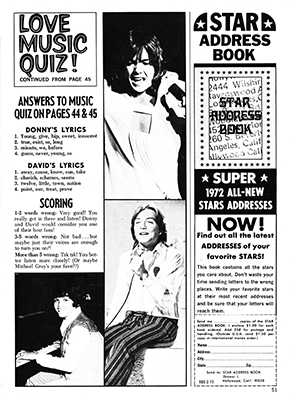 Tiger Beat Spectacular February 1973