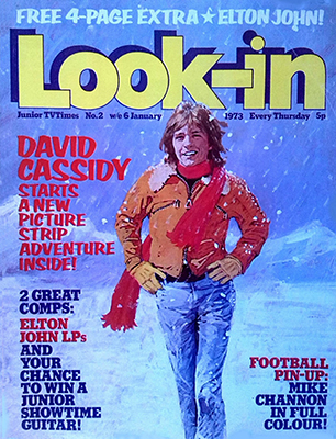 January 06, 1973 Look-in Magazine Cover