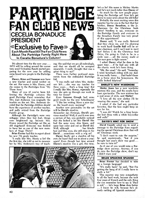 Fave Magazine January 1973