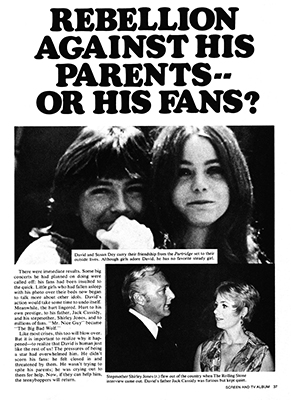 January 1973 Screen & TV Album magazine