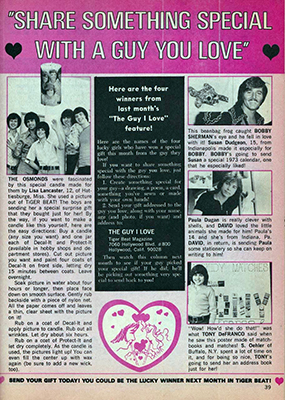 Tiger Beat January 1973