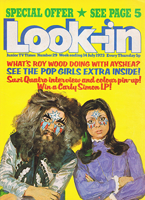 July 14, 1973 Look-in Magazine page
