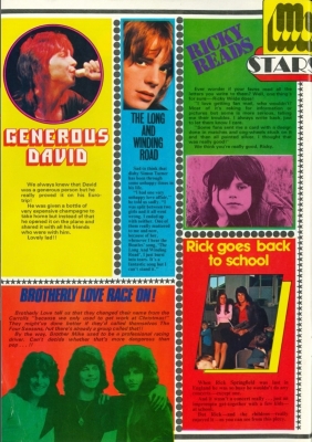 July 14, 1973 Music Star Magazine poster