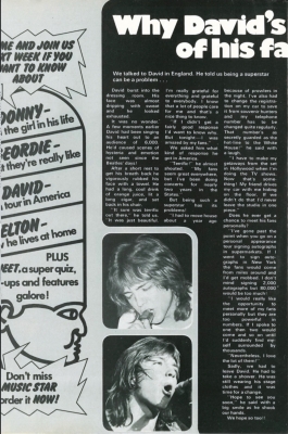 July 14, 1973 Music Star Magazine poster