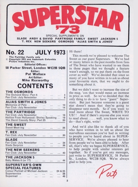 July 1973 - Superstar Magazine