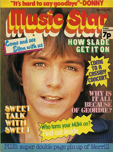 Music Star Magazine - July 21, 1973