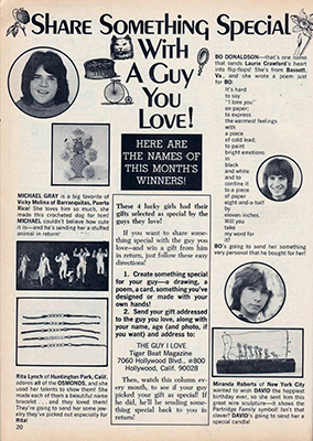 Tiger Beat July 1973