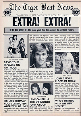 Tiger Beat July 1973