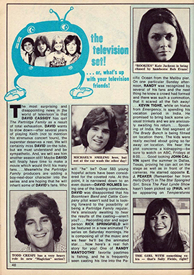 Tiger Beat July 1973