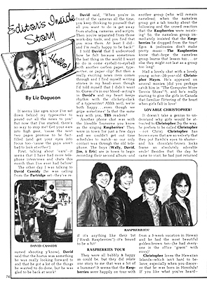 Tiger Beat Spectacular June 1973