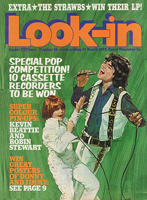 March 31, 1973 Look-in Magazine page